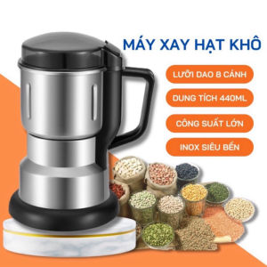 Máy Xay Ngũ Cốc Gia Vị Food Grinder cà phê hạt tiêu hạt ngũ cốc đa năng mini xay mịn tất cả các loại hạt nhanh chóng