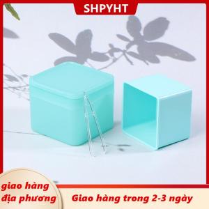 [COD] SHPYHT Giao hàng địa phương 300g hai lớp vuông tẩy trang hộp Bông lật Bìa tự kết hợp