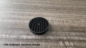 2024 các sản phẩm thời trang  15 Wát Magnetic Built-in điện thoại di động chủ 2-in-1 nhanh chóng sạc không dây