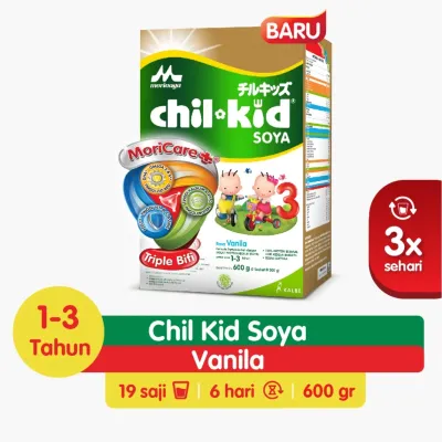 Chil Kid Soya Morinaga 600 g - Formula Protein Kedelai 1-3 Tahun