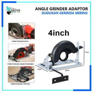 Dudukan Gerinda Potong Miring Stand Holder Gerinda Circular SAW Pemotong Kayu Bracket Miring 40 derajat