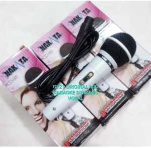 G721 ORIGINAL MIC KARAOKE DYNAMIC VOKAL KABEL PUTIH MIKROPON MIK MICROPHONE MIKROPHONE CABLE VOCAL A