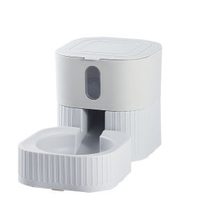 Pet automatic food water feeder dog cat water fountain bowl cat drinking fountain 1.8L