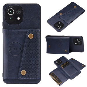Mi 11 Lite Case Luxury Leather Wallet Car c Holder Card Slot Cover For Xiaomi Mi 11 Lite Mi11Lite Mi11 Lite 5G NE Coque