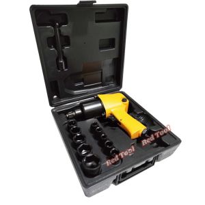 Heavy Duty Twin Hammer 1/2-Inch Drive Air Impact Wrench 500 ft-lbs. 5-Speed Pneumatic Impact Wrench