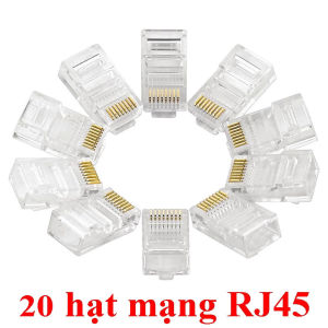 Đầu Mạng RJ45 TENDA CAT6 (Hộp 100 cái) - Hạt mạng