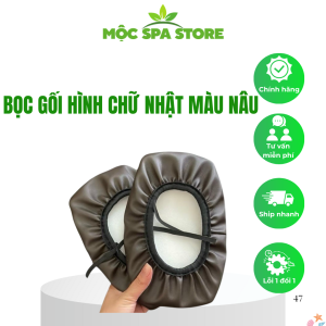Bọc Gối Hình Chữ Nhật Chống Thấm Chất Da Dày Chống Trầy Xước Dành Cho Spa Salon Tiệm Dưỡng Sinh