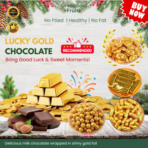 [BUY1 GET1] Lucky Gold Chocolate Coins & Bars | Perfect for party Bring Good Luck & Sweet Moments!
