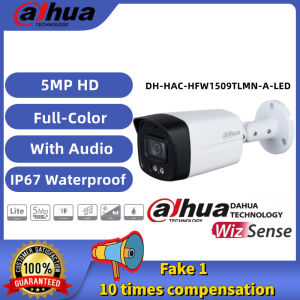 Dahua CCTV Camera 2MP/5MP Full-Color With Audio Security Camera Bullet Camera Outdoor IP67 Weatherproof Analog Camera