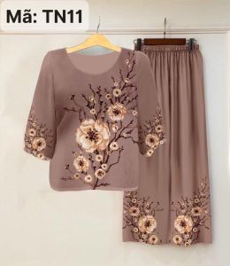 ĐỒ BỘ TRUNG NIÊN CHẤT LỤA BẢO ANH CAO CẤP SIÊU MỀM MỊN SIÊU SANG