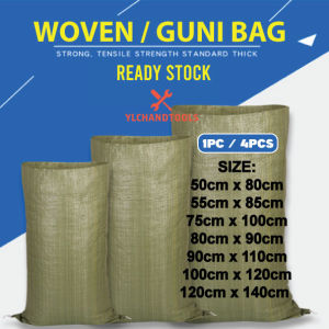 PP Woven Plastic Bag Storage Bag Courier Bag Beg Karung Guni Sand Bag (Multiple Size)