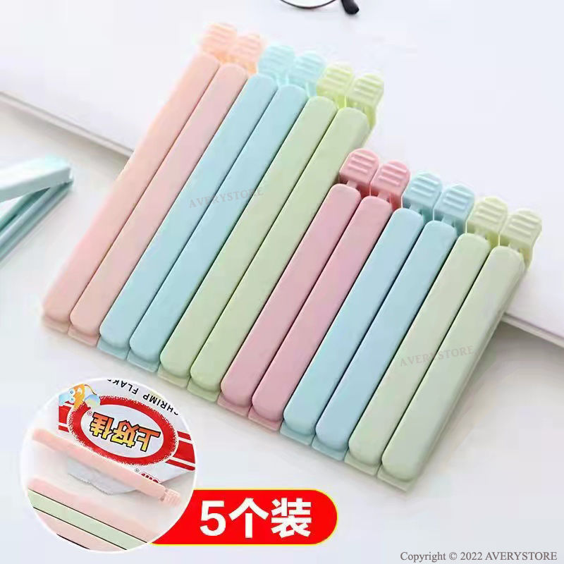 现货✨Sealing Clip 封口夹零食食品夹子密封袋子封袋夹塑料袋夹食物封口密封夹 Pack Snack Food Bag Seal Clamp Plastic Bag Seat Belt Locking Clip Snack Stick Casings Nail Clip Screw Clip Nail Clips Snack Packing - Lazada
