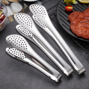 Penjepit Makanan Lubang Stainless Steel /capitan/jepitsan roti /jepitan bolongJepit Lubang