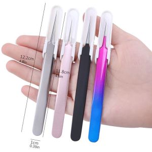 PINSET EYELASH EXTENSION BULUMATA / PRESISI TINGGI BAHAN STAINLESS STEL
