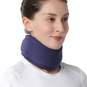 VELPEAU Neck Support Soft Neck Brace Foam Cervical Collar Relieves Pain & Pressure in Spine For Sleep