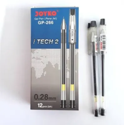 1 Pak Gel Pen Pena Jel Pulpen Hi Tech Joyko 0.28mm GP-266