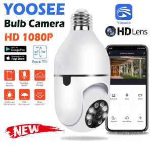 ♥【Readystock】FREE Shipping♥ YOOSEE G4S Light Bulb Camera 360° Rotation 1080P HD two way aduio night vision Wireless Smart CCTV