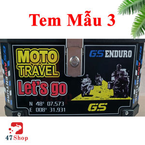 Tấm Lót Thùng Đựng Hành Lý Phía Sau Xe | Tem decal dán thùng