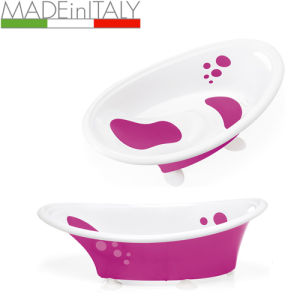 THAU TẮM / CHẬU TẮM BÉ CÓ TỰA ĐỠ LƯNG CHO BÉ BRE548 - BREVI