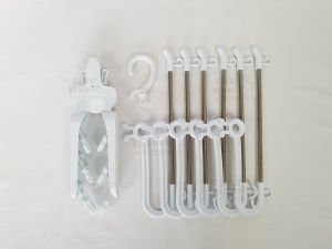 One Click to Fold 6 in 1 Multipurpose Magic Pants Hanger Space Saving
