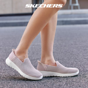 Skechers สเก็ตเชอร์ส รองเท้าผู้หญิง Women Slip-ins GOwalk Joy Vela Walking Shoes - 124641-LTPK Air-Cooled Memory Foam