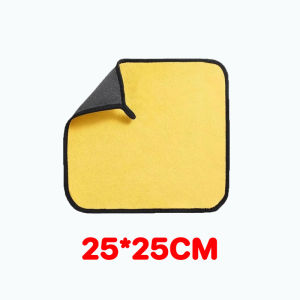 💎Emerald Vein💎25-60CM ผ้าเช็ดรถ เกรดพรีเมี่ยม หนานุ่ม ซับน้ำไว ผ้าเช็ดเอนกประสงค์ ไมโครไฟเบเสื้อผ้าทําความสะอาดรถยนต์สองด้าน  ล้างรถ🔥คุณภาพดีราคาถูก ﻿