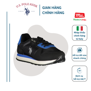 GIÀY THỂ THAO NAM - U.S. POLO ASSN. - NHẬP KHẨU CHÍNH HÃNG TỪ Ý - 0% Polyester 50% Polyurethane _ NOBIK011KCNH1