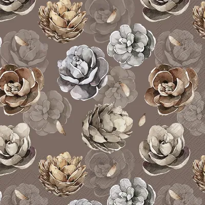 Rose Design6 - Europe Decoupage NAPKIN /TISSUE use for Art & Craft & Banquet Event (Local Ready Stock)