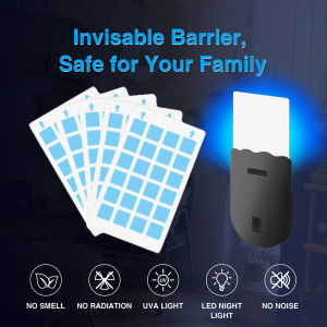 [Bside Tool Store] Indoor Fly Trap with Light Stepless Dimming Flying Insect Trap Plug-in Flying Insect Trap for Mosquito Flies Fruit Flies