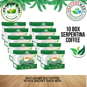10 BOX NATUREMED SERPENTINA COFFEE