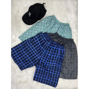 Combo 5 Quần Short Nam Sọc Kẻ Caro Mặc Nhà Cotton Nhiều Màu QĐ31