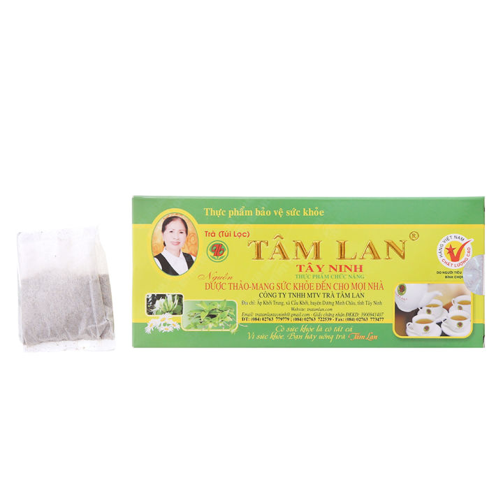 (hộp 30 gói) Trà túi lọc Tâm Lan hỗ trợ thanh nhiệt, mát gan | Lazada.vn