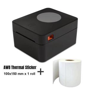 Bluetooth Thermal Printer for A6 Waybill Address Marking Barcode Label Printing