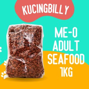 Meo adult Seafood 1kg makanan kucing