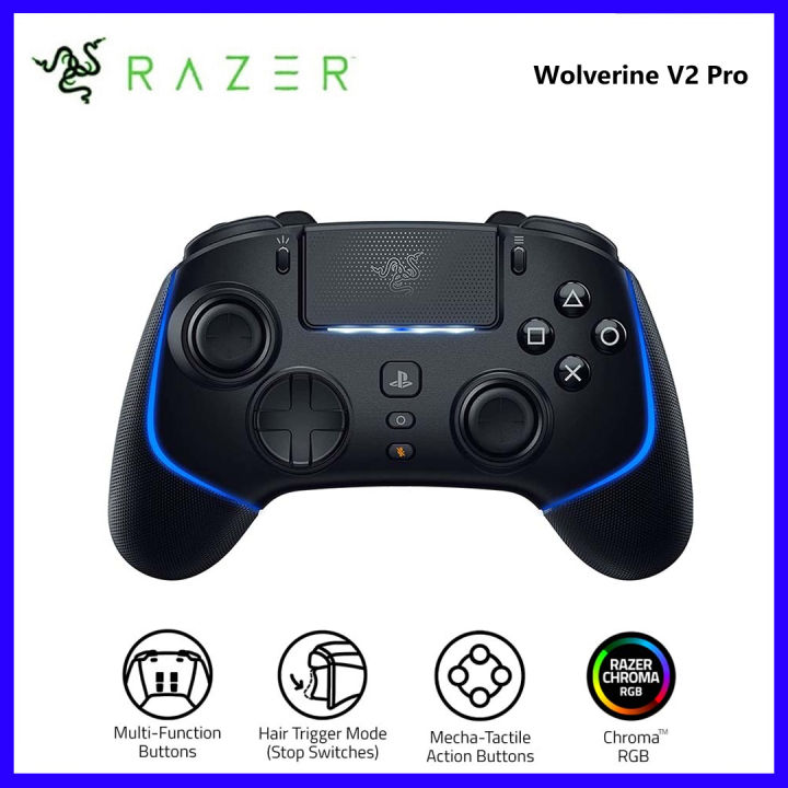 Original Razer Wolverine V2 Pro Wireless Pro Gaming Controller For PS5 