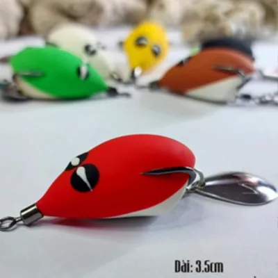 Nhái hơi câu lure F35 lưỡi titann không rỉ làm từ cao su nhập khẩu thái lan chính hãng 100% - Mồi câu F35