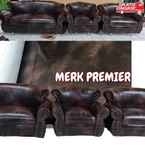 Kulit Semi Jaguar Oscar Sintesis Imitasi Import Kursi Jok Sofa Meteran