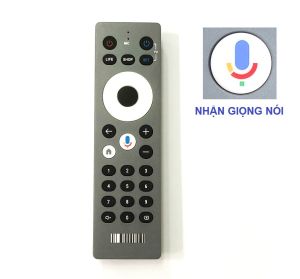 Remote Dùng Cho FPT Play Box TV Điều Khiển Nhận Giọng Nói Hộp Đầu Thu Tivi Thông Minh Internet Kèm Pin AAA