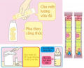 Sữa meiji Thanh số 0-1  và số 1-3 hộp 30 thanh. 