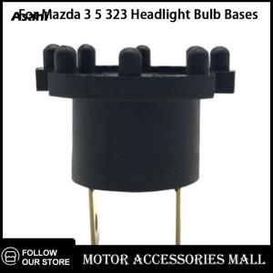 💖💓【Special price】💖💓Asahi Motor ใหม่1pcs สำหรับ MAZDA 3 5 323ไฟหน้าฐานของแท้สำหรับ MAZDA 2 de 3 323 BK BJ headlamp SOCKET H7 Globe bulb Holder