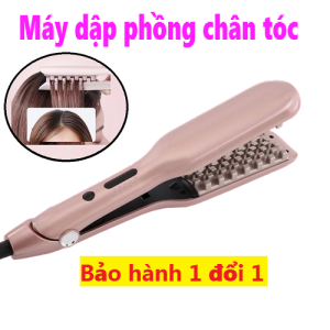 Máy dập xù ép tóc phồng chân vuông ion âm bảo vệ tóc tuyệt đối hot xu hướng 2022 không mối tình (chân vuông)