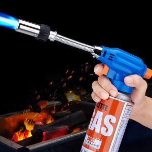 [In Stock&COD] 1300-Degree Portable Gas Flame Torch Stainless Steel Barbecue Flamethrower for Cooking Welding