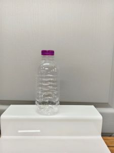 ขวดน้ำพลาสติก ทรงกลมเกลียว ความจุ 350 ML ปาก 29 มม. ฟรีฝาขวด ( แพ็คกล่อง )