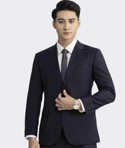 (Tag 5500k) Áo khoác bộ comple Aristino boss 1SJ01503 trơn không họa tiết