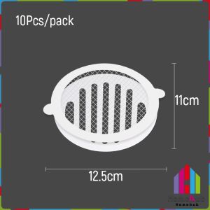 HB 10Pcs/pack Disposable Floor Drain Sticker Bathroom Anti-blocking Kitchen Sink Strainers