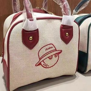 MALBON Golf Hand Bag Canvas - Tas Duffel Material Kanvas Premium Quality Korean Style