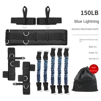 BLACKON Thể dục chuyên nghiệp Băng kháng lực tập đấm bốc Dây kéo giãn Cao su đàn hồi Dây kháng lực Tăng cường sức mạnh Tăng cường sức mạnh bùng nổ Dụng cụ tập thể dục Huấn luyện nảy