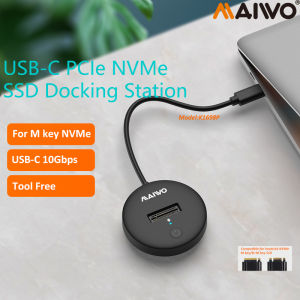 MAIWO SSD NVMe Enclosure Dual Protocols SATA M.2 Docking Station ToolFree typeC 10Gbps to External HDD Reader Compatible heatsink SSD PCIe4.0 with UASP and TRIM