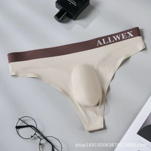 Quần lót cạp trễ Đồ lót nam sợi vitcô không đường may quần lót t-back