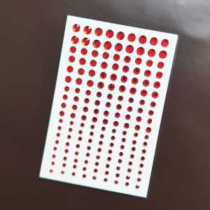 Fashion Diamond Bow Rose Face Sticker DIY Christmas Makeup Face Stickers Eye Corner Makeup Waterproof Korean Makeup Decorative Stickers